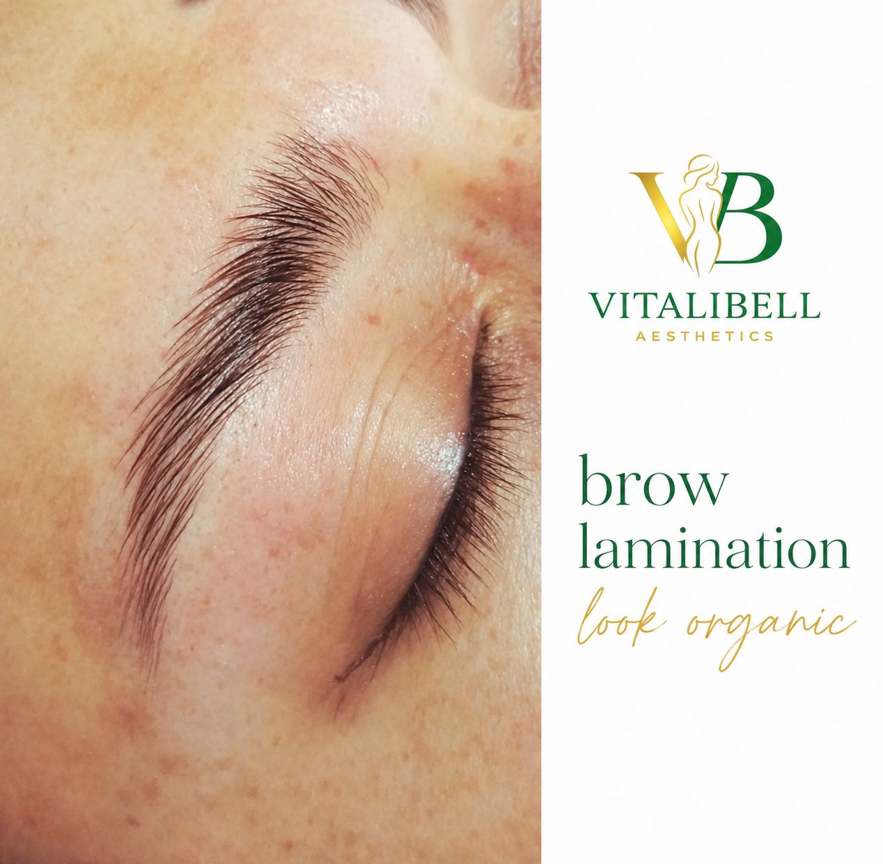 Brow lamination — laminado de cejas en Kendall, Miami